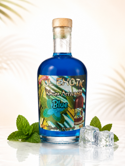 Rhum arrangé blue chlorophylle