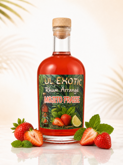 Rhum Arrange mojito fraise